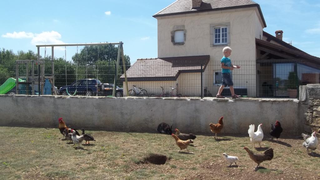 Gite Du Colombier Le Fied Bagian luar foto